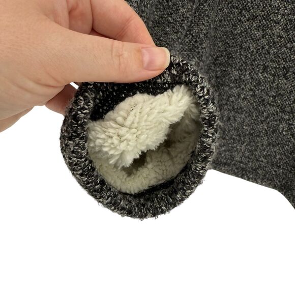 Orvis Brighton Black Sherpa Fleece Lined 1/4 Zip Pullover Sweater Men XL Outdoor - Picture 8 of 16